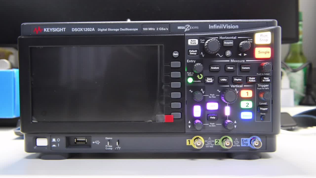 #硬聲新人計(jì)劃 是德科技 keysight DSOX 1202A 示波器 開(kāi)箱（5）#儀器與儀表 