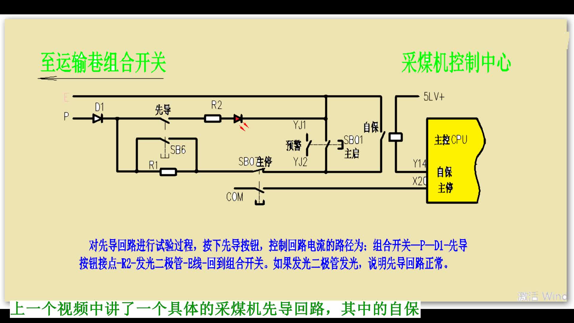 电路解说--采煤机电控1（先导回路五）#电路设计 
