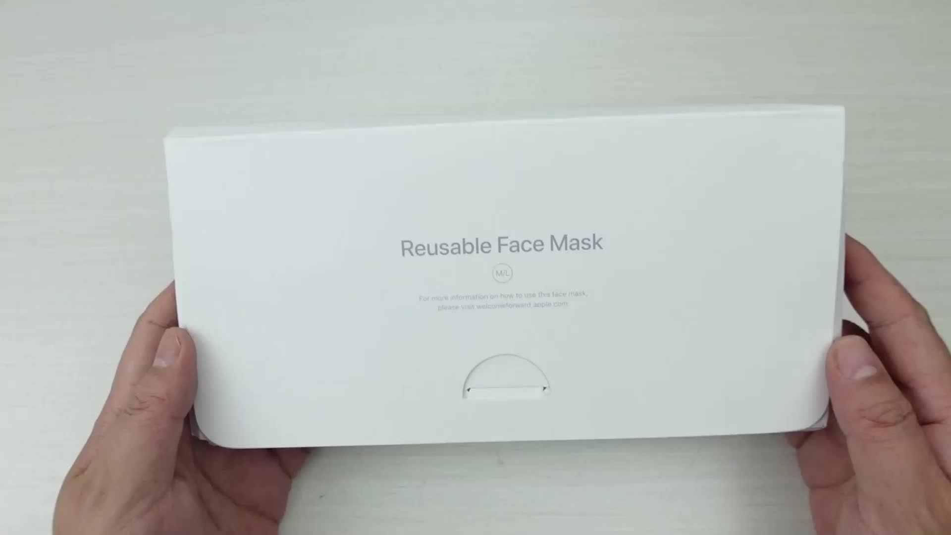 苹果口罩开箱与测评，对！就是那个做手机的苹果出的口罩#硬核拆解 