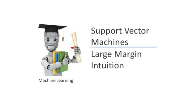 斯坦福公开课 - 吴恩达 机器学习 | 直观上对大间隔的理解 #机器学习 