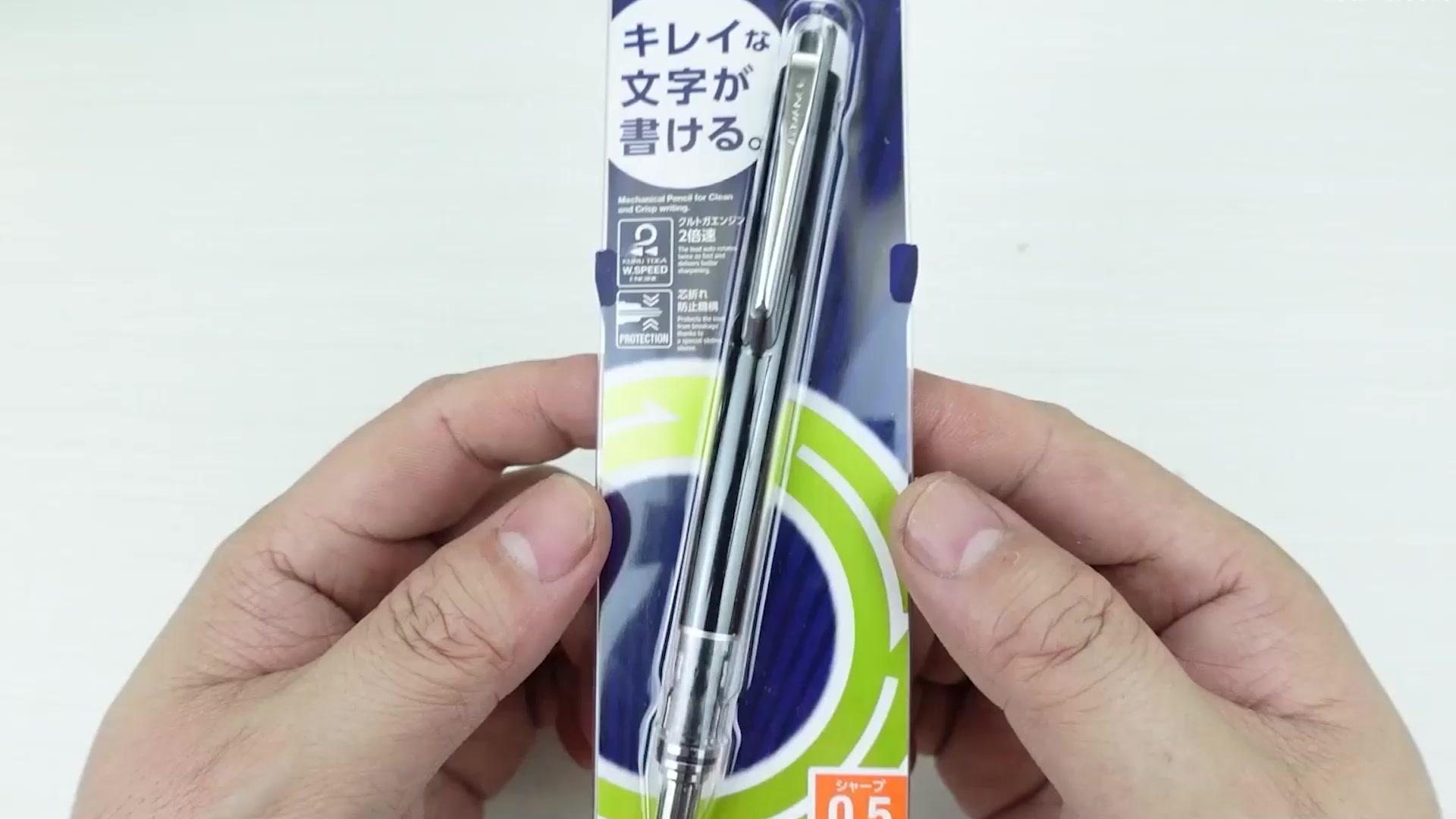 写字时铅芯会旋转的日本铅笔，拆开看看它内部极致的设计细节  #硬核拆解 