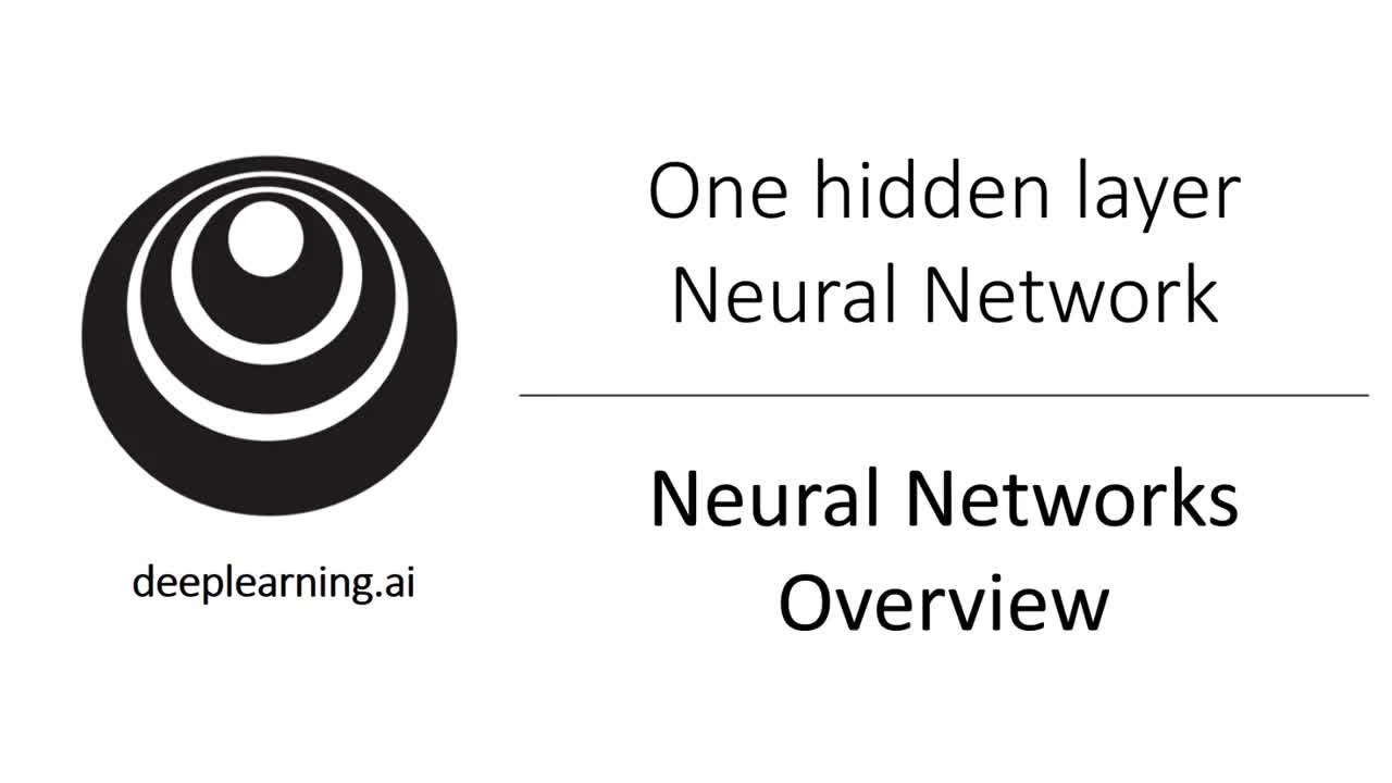 吴恩达《深度学习》系列课 - 25.神经网络概览#深度学习 