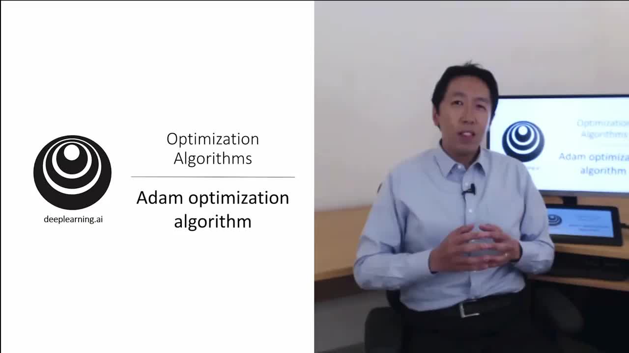 吴恩达《深度学习》系列课 - 68.Adam 优化算法#深度学习 