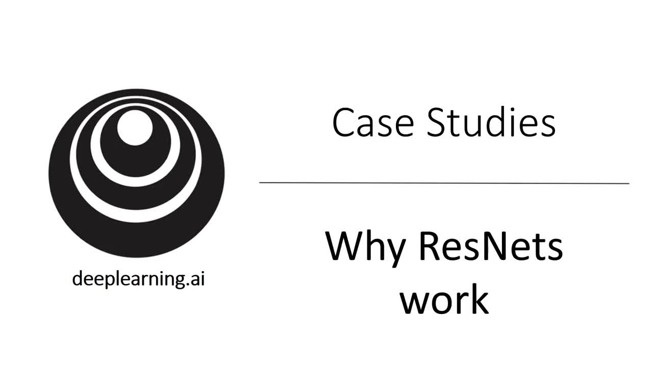 吴恩达《深度学习》系列课 - 122.残差网络为什么有用？#深度学习 