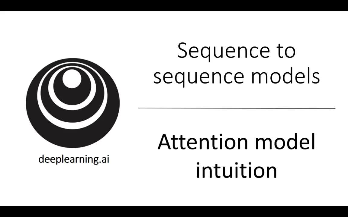 吴恩达《深度学习》系列课 - 179.注意力模型直观理解#深度学习 