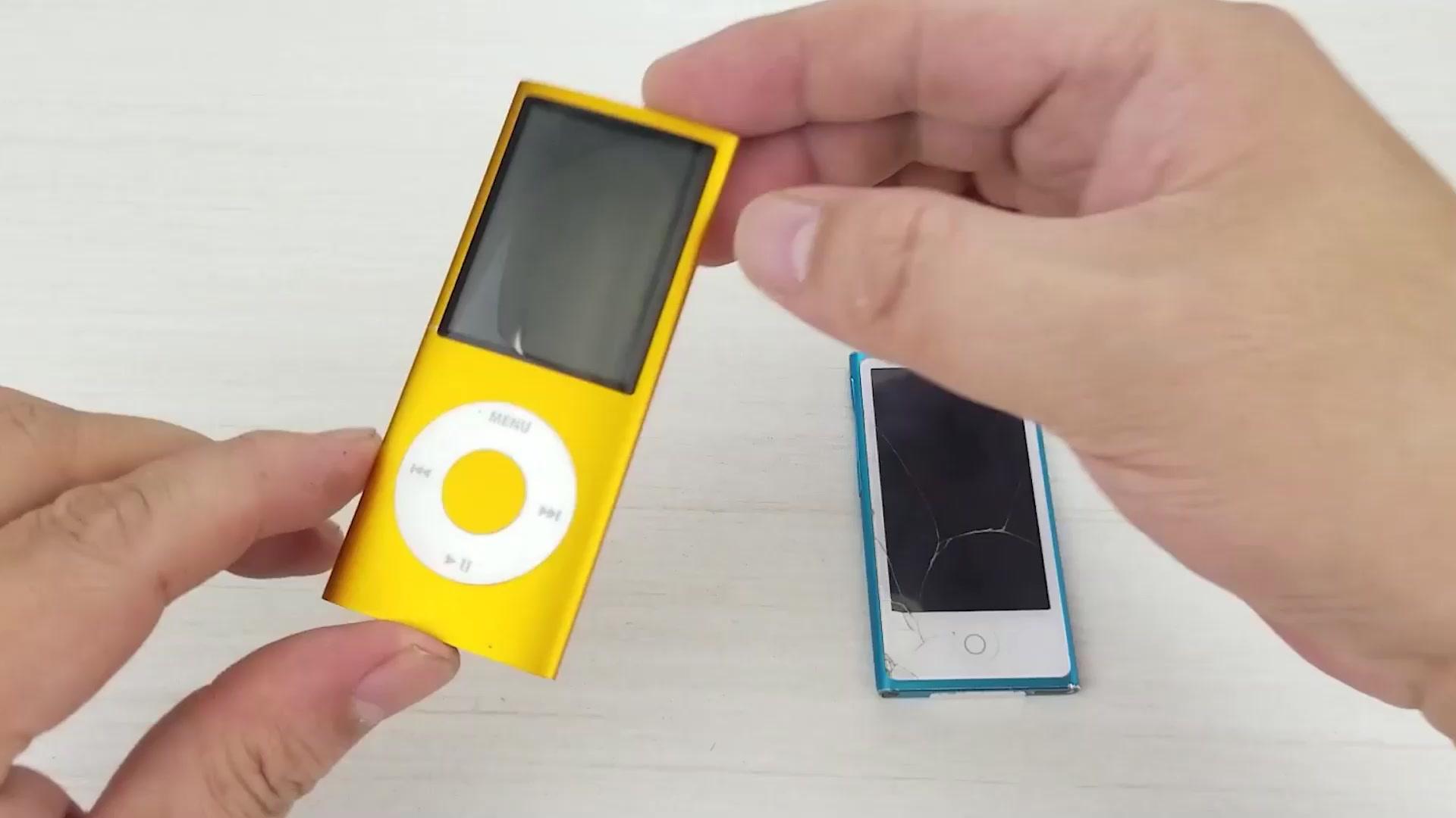 拆解iPod Nano4，看看喬布斯時期蘋(蘋)果公司經典(dian)的工業設(設)計和做工.#硬核拆解(jie) 