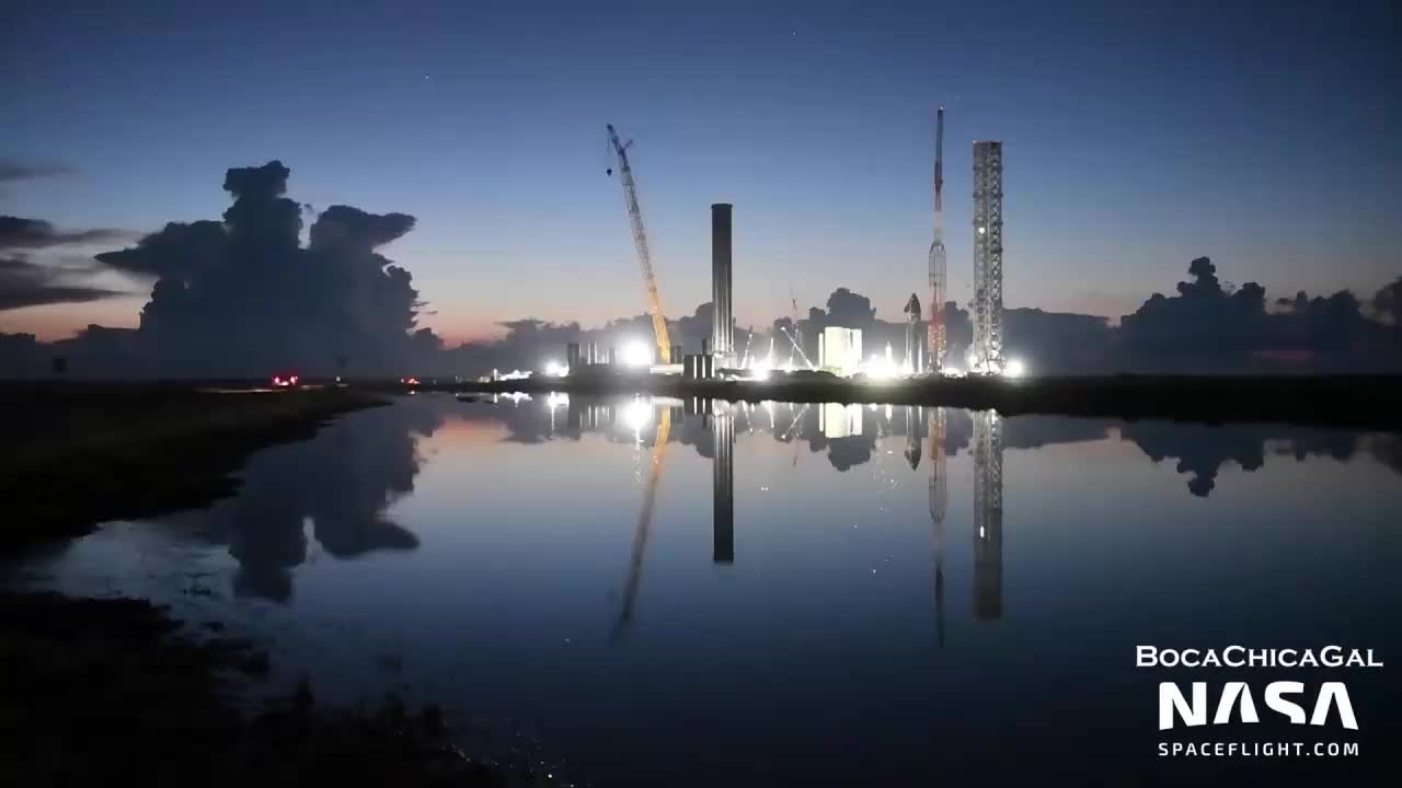 【中文浓缩】SpaceX星舰助推器3已被切为两段，发射场加紧施工，几周内准备好轨道发射