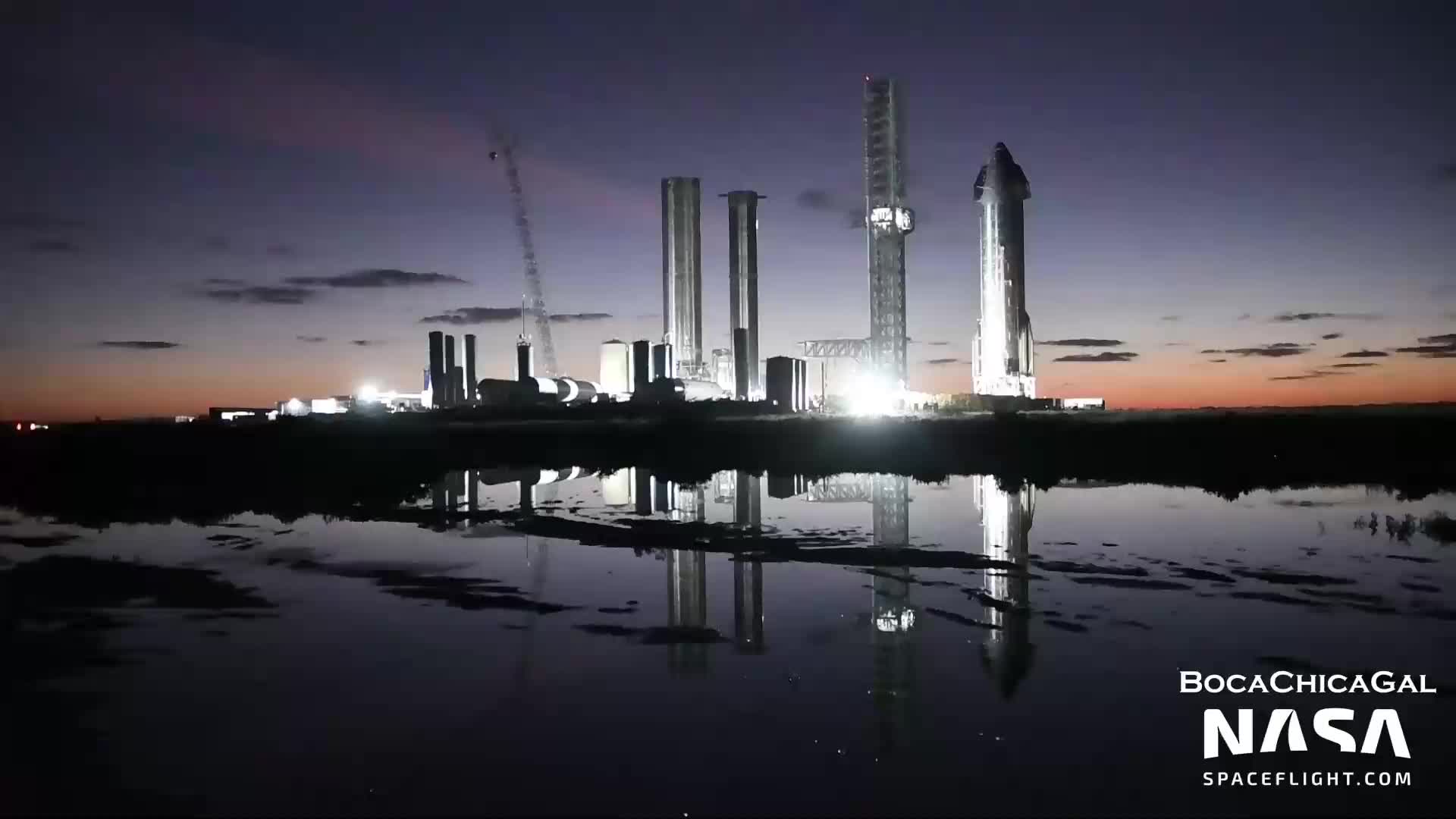 【中文浓缩】SpaceX星舰20为新的静态点火做准备
