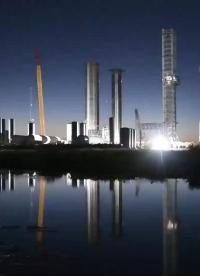 【中文濃縮】SpaceX星城新的LR11000吊機(jī)送達(dá)，星艦20安裝了3臺(tái)猛禽真空引擎