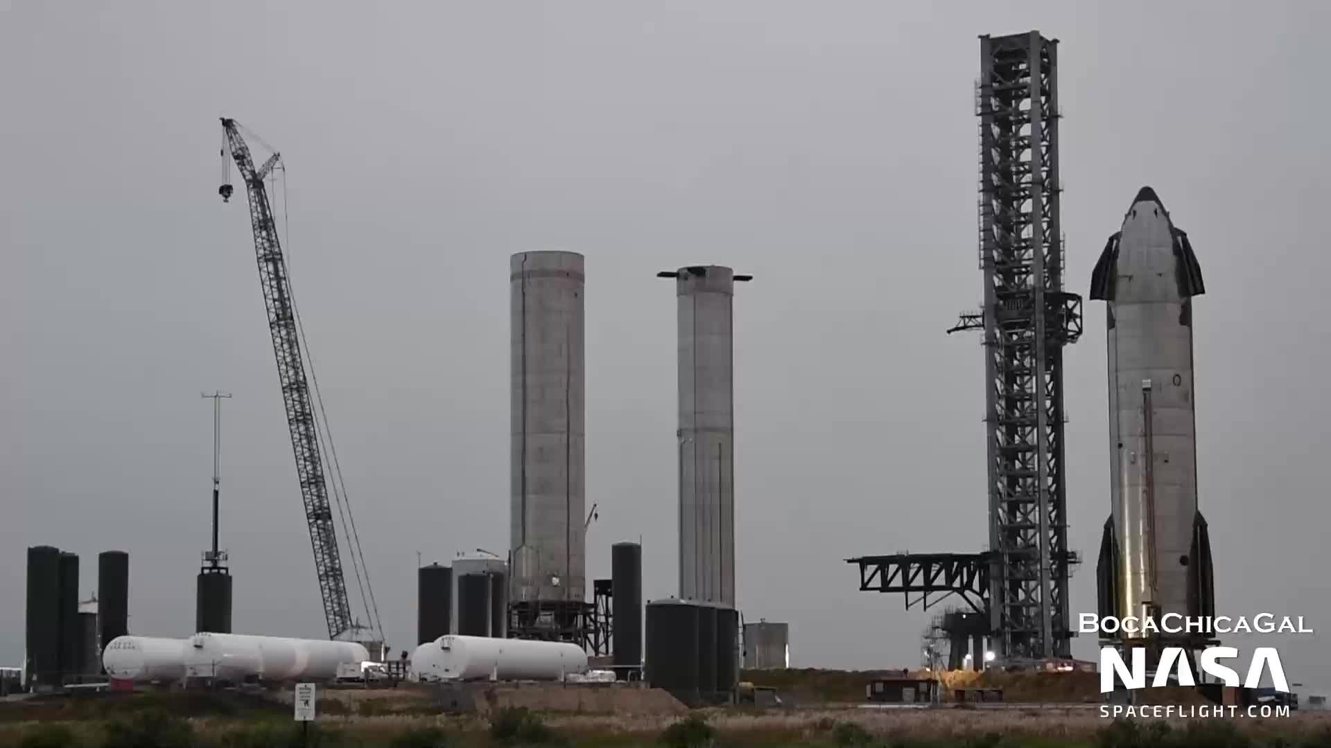 【中文浓缩】SpaceX星舰轨道发射台再次排气