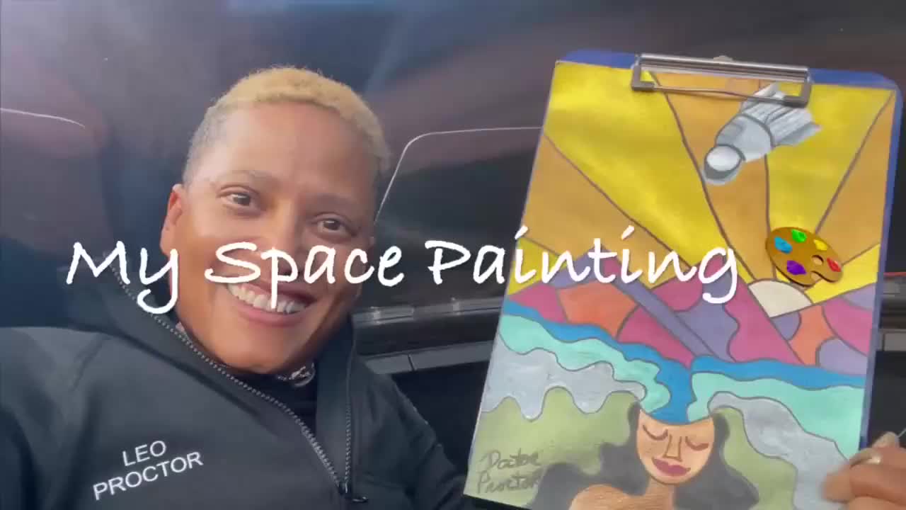 【中字】SpaceX灵感4号平民太空任务，西恩博士演示在太空绘制水彩画