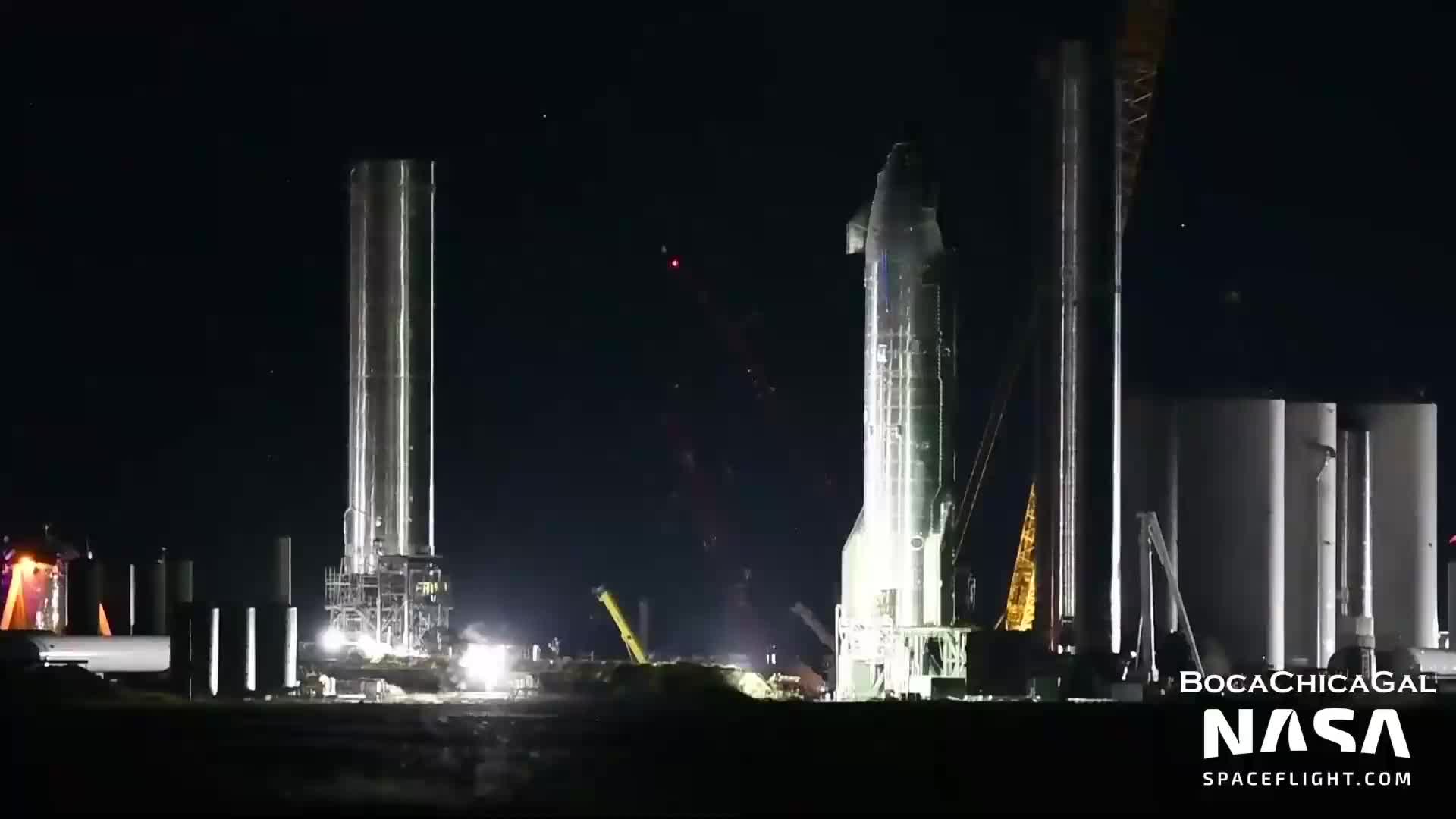 【中文浓缩】测试后的SpaceX星舰20，发射场工程继续