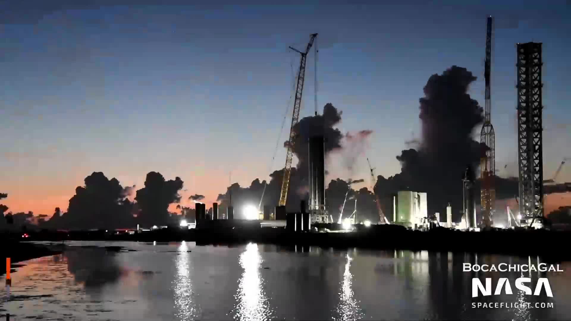 【中文浓缩】SpaceX星舰20转移到测试台B，准备进行地面测试