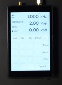 DIY信號發生器：便攜式，支持Wi-Fi#ESP32 #