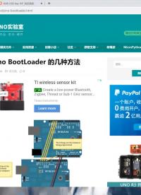 ARDUINO BOOTLOADER 燒錄指引