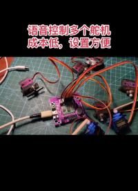 #語(yǔ)音識(shí)別 #智能科技 #控制 #舵機(jī) #成本低 