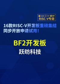 【RISC-V专题】跃昉科技BF2开发板首发试用#RISC-V开发板评测 