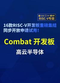 【RISC-V專題】高云半導體Combat開發套件首發試用#RISC-V開發板評測 