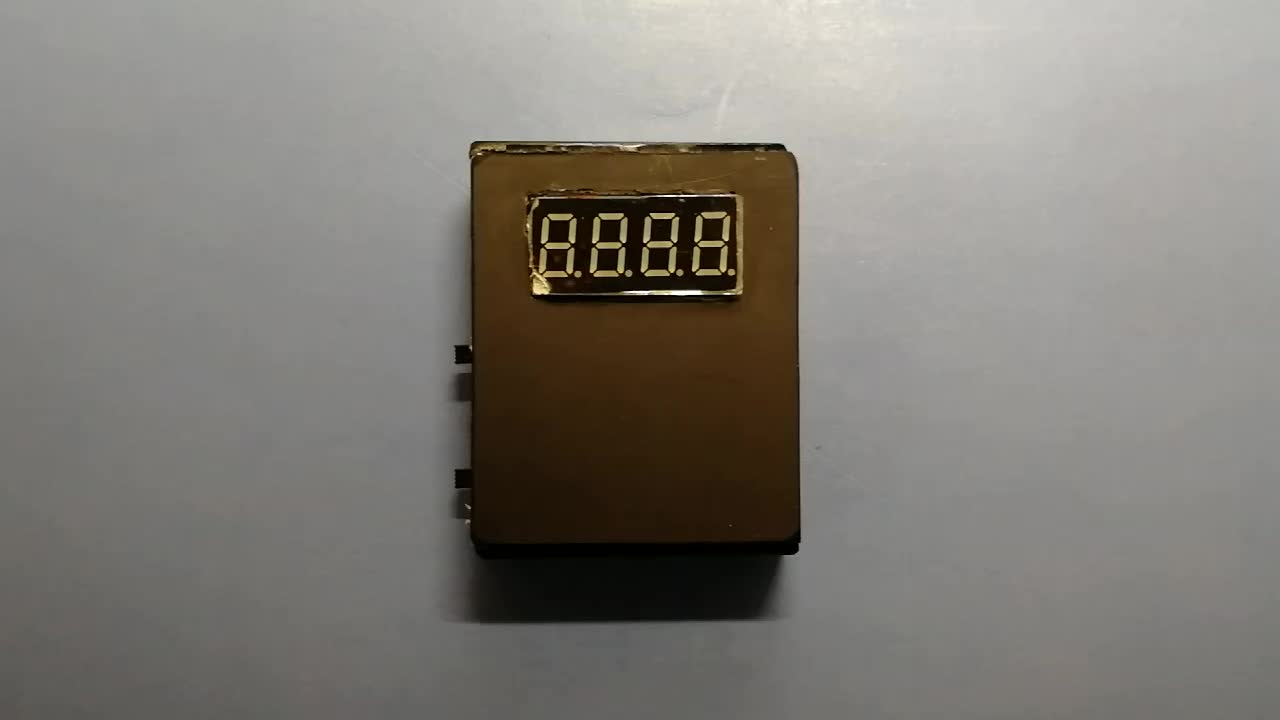 基于Attiny85主控的（羸弱的）電子秒表# #電子制作 