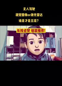 無人駕駛識別系統靠純視覺，還是激光雷達，淺談哪個是未來主角#無人駕駛技術 #漲知識 