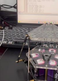 六自由度stewart軌跡控制2.0，采用stm32+總線舵機(jī)