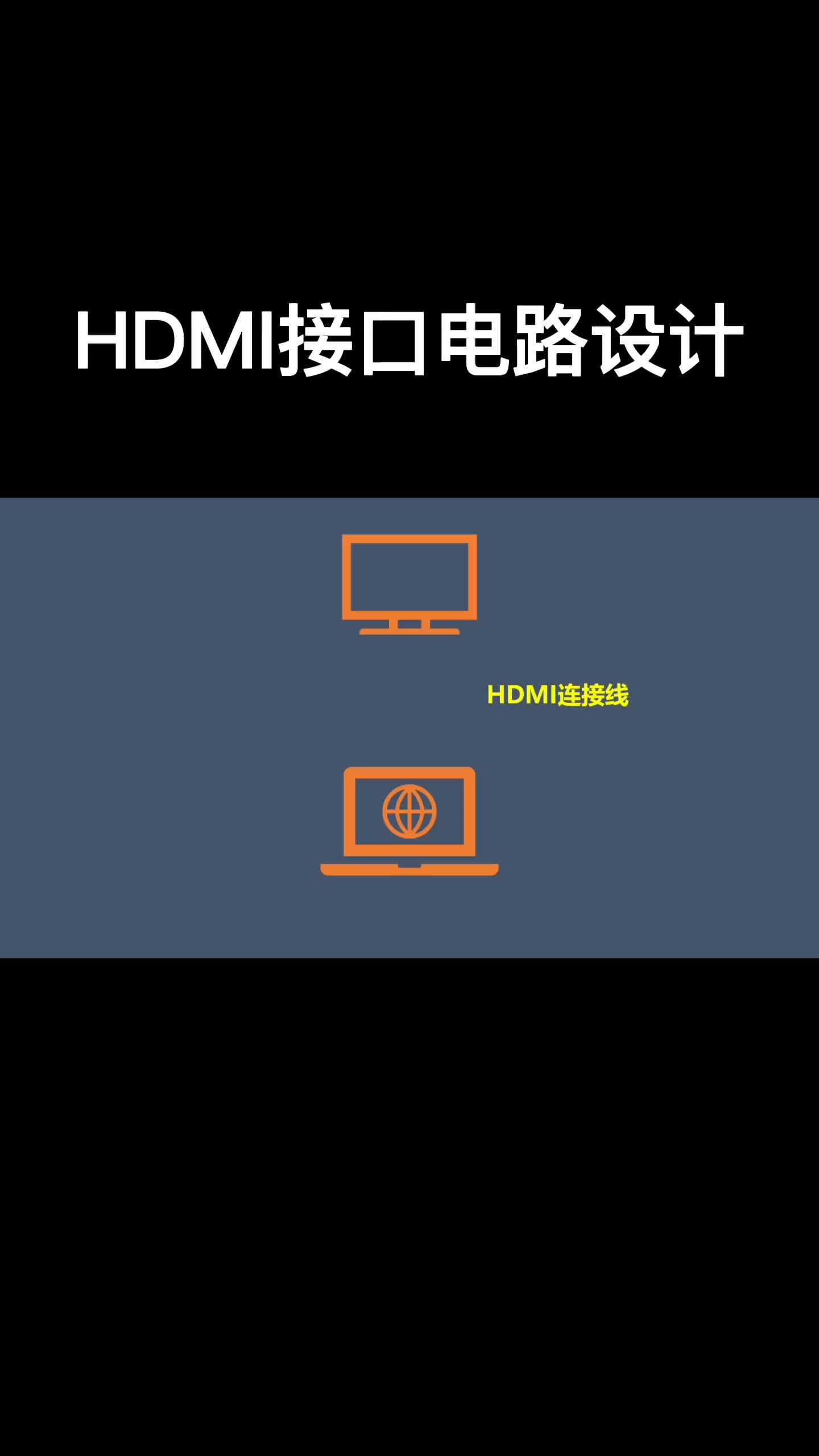 HDMI接口電路設計#跟著UP主一起創作吧 