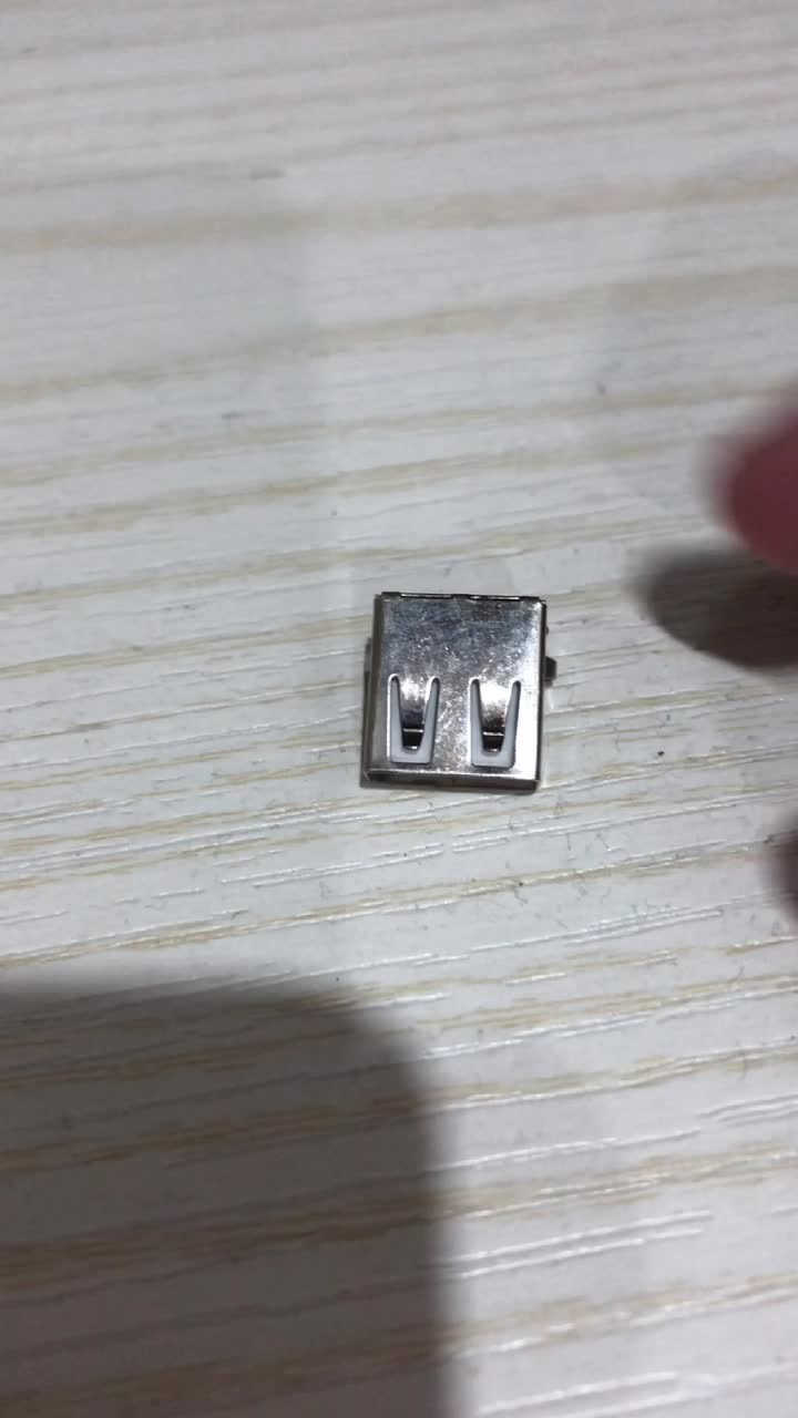 USB2.0母座，直插