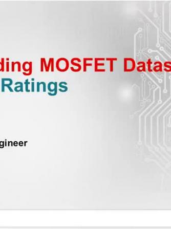 经验分享,行业芯事,MOSFET,元器件,FET,手册,数据手册