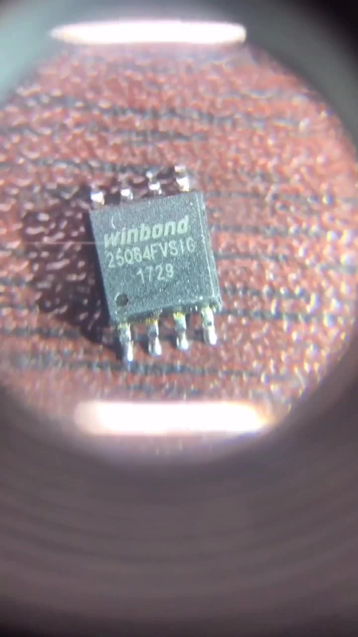 华邦W25Q64芯片展示