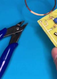 金屬探測器怎么工作的？做個電容三點式振蕩電路，室外探寶爽歪歪# #pcb設計 #電路設計 #硬聲新人計劃 