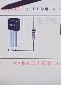 普通NPN管的放大状态