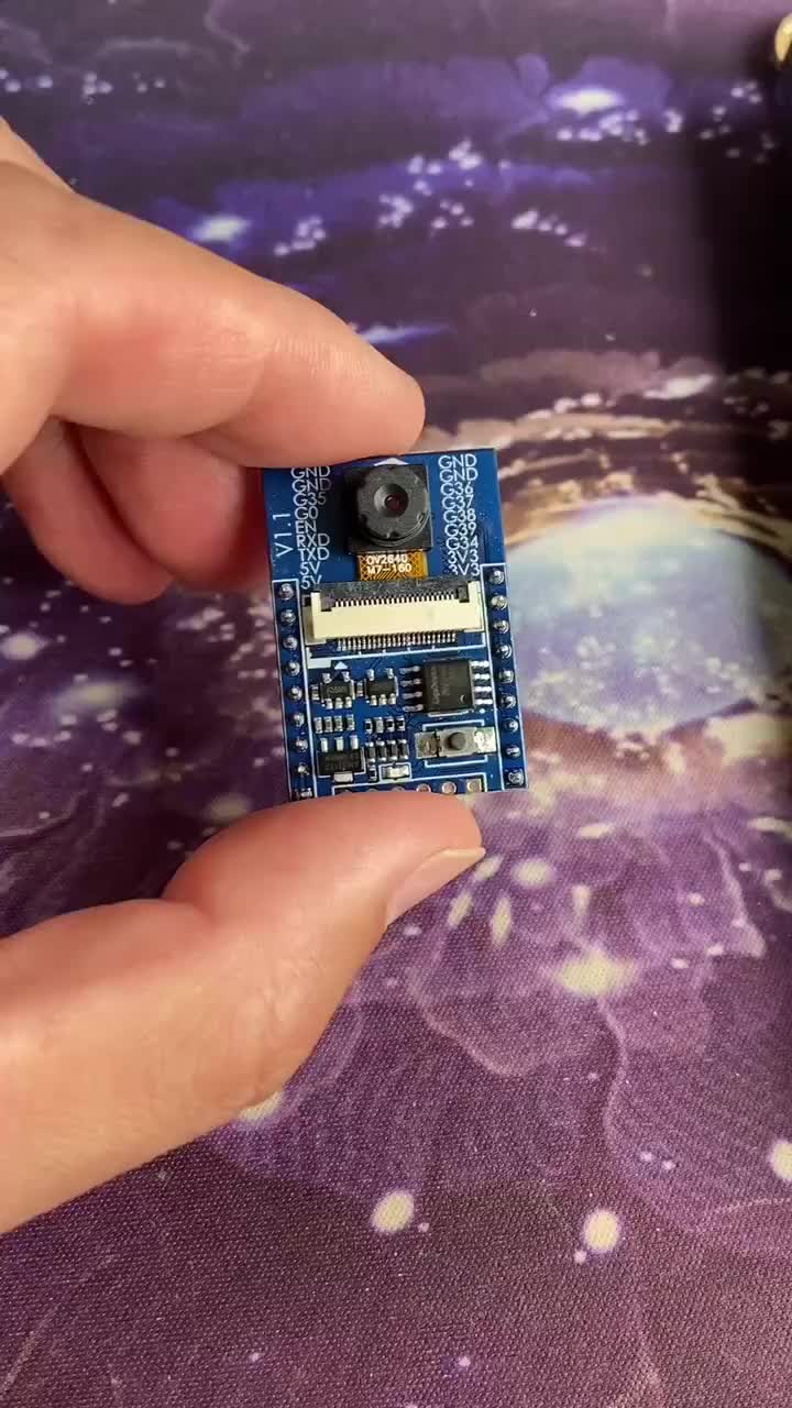 5 几十块就可以开搞单片机开发，ESP32 CAM 开发板，作为无线图传用