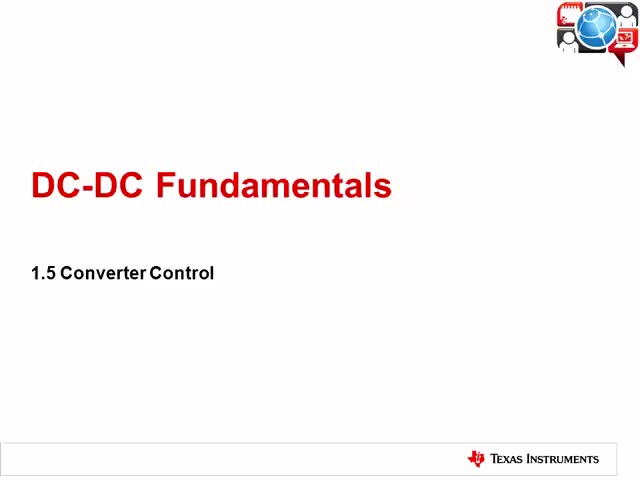 4 DC-DC 基础 - 转换器控制#数模转换器 