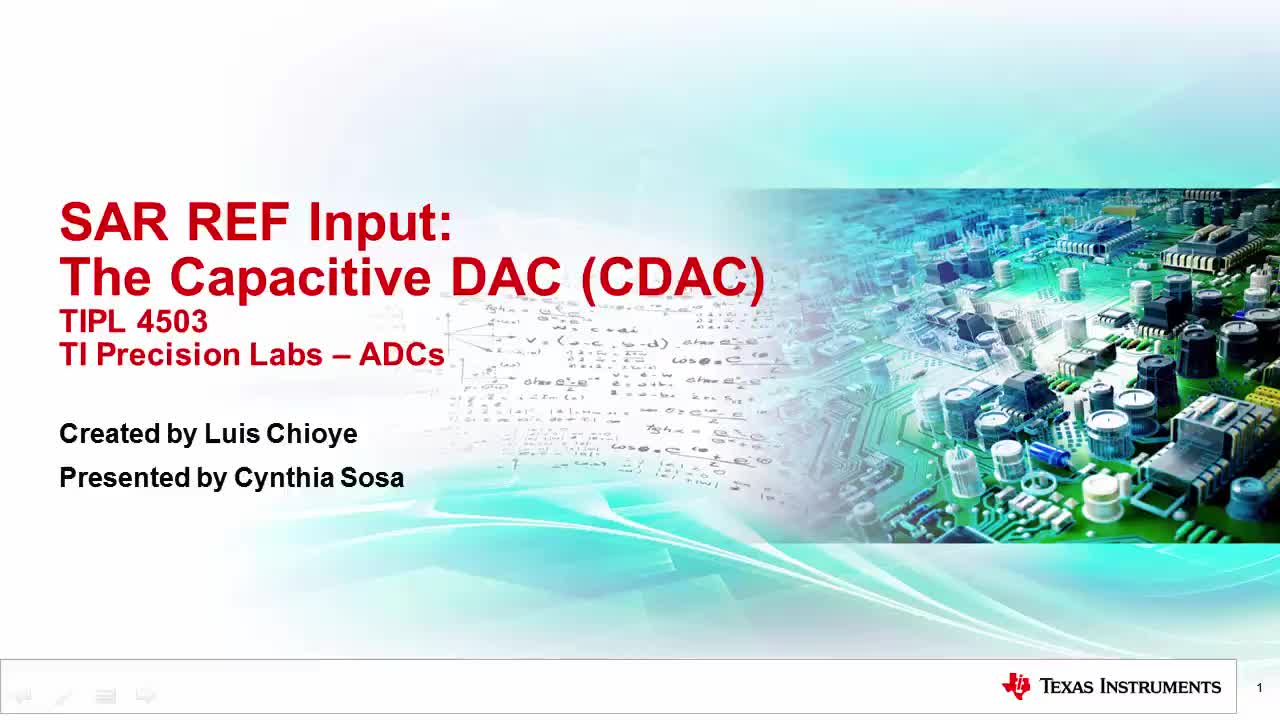 7.6 ADC：SAR 基准输入 - CDAC#ADC 