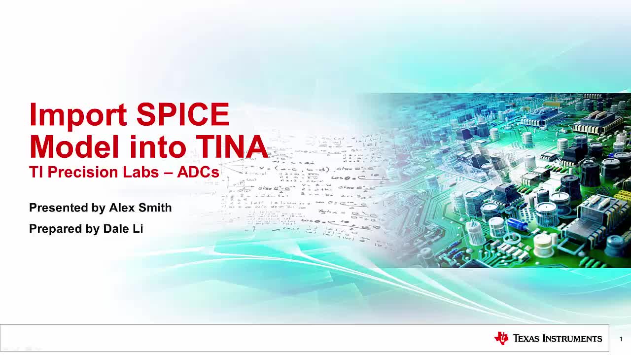 9.3 向TINA 导入二极管PSpice模型#二极管 