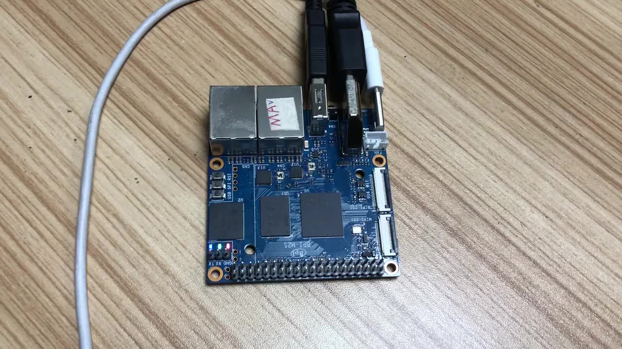 Banana Pi BPI-M2S开源嵌入式开发板采用amlogic S905x3芯片，测试android系统