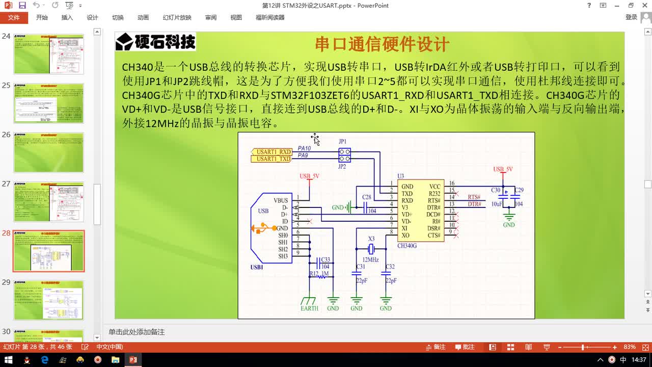 41、STM32外設(shè)之USART(第6節(jié))_STM32CubeMX配置#硬聲創(chuàng)作季#STM32CubeMX 