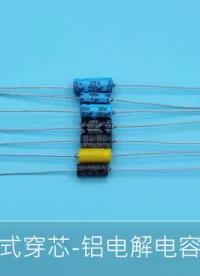 軸向臥式穿芯鋁電解電容