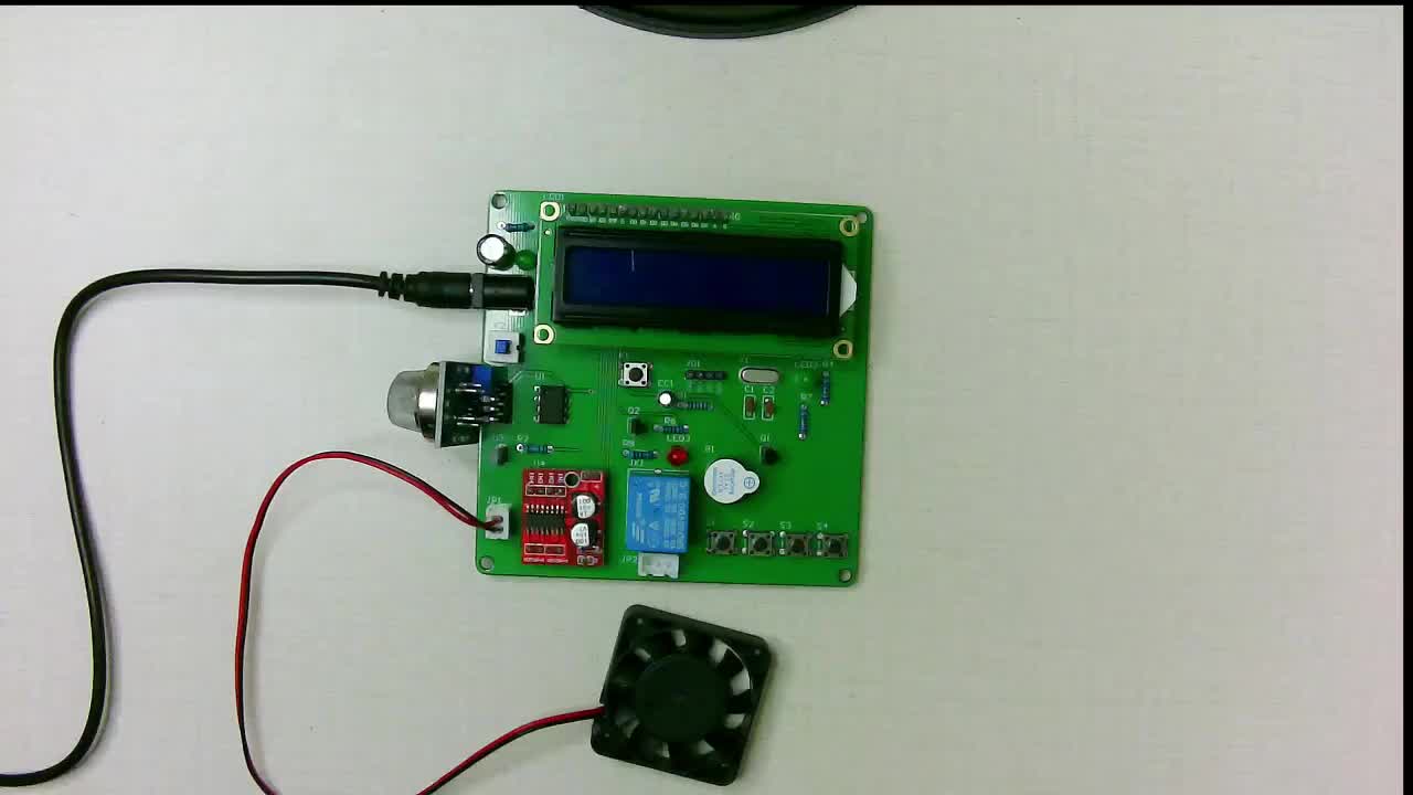 #硬聲創(chuàng)作季 基于單片機的油煙機的設(shè)計【實物視頻講解】