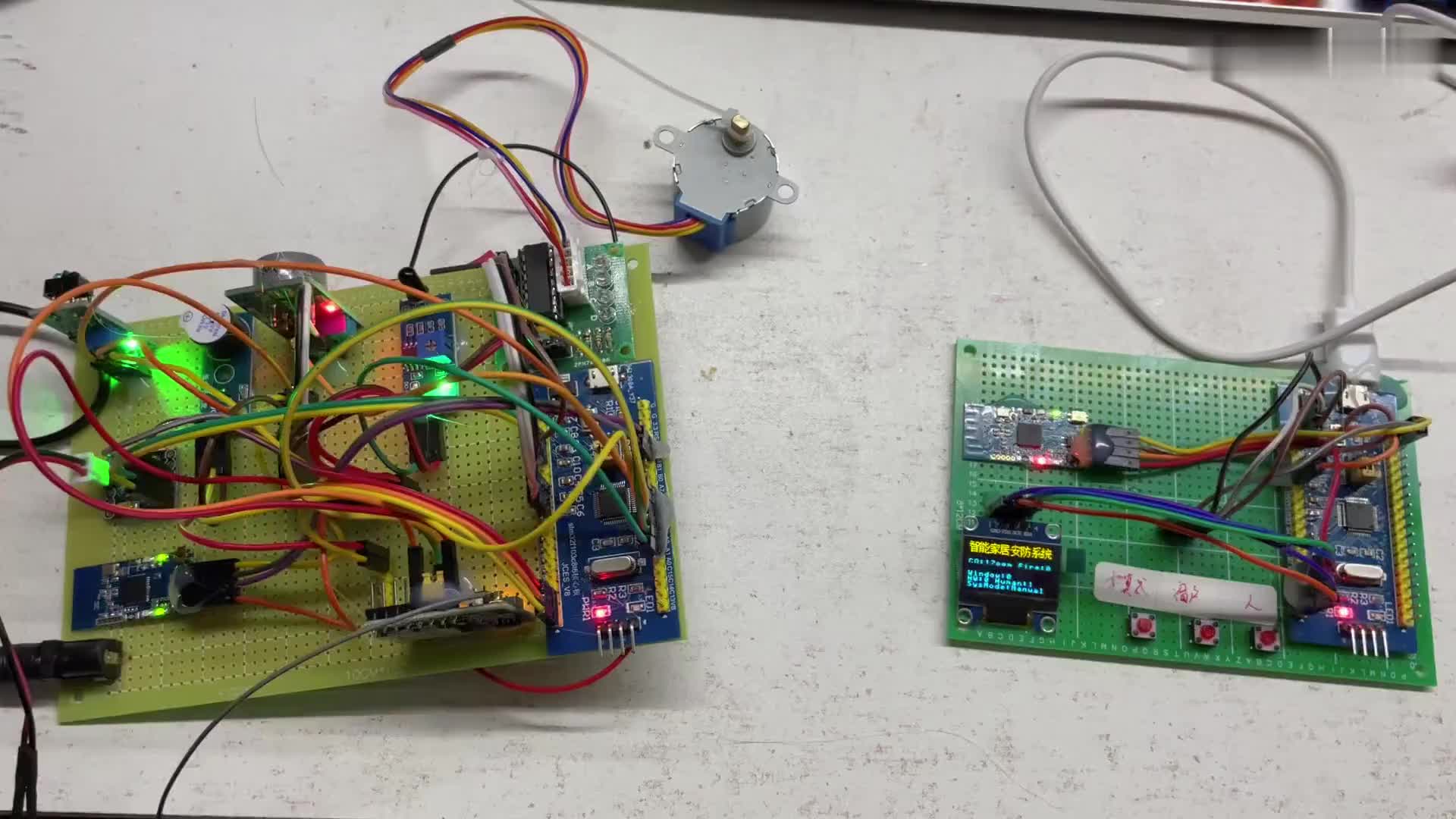 #硬聲創(chuàng)作季  基于STM32畢業(yè)設(shè)計(jì)-基于stm32智能家居安防控制系統(tǒng)