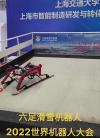 六足滑雪機器人模擬演示，身手靈活～#機器人 