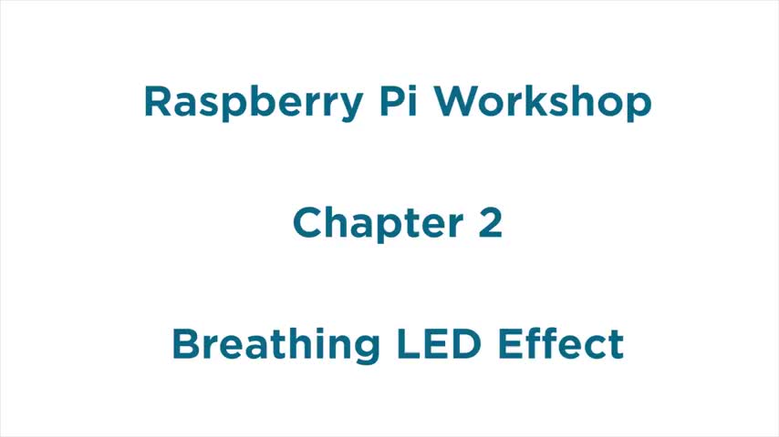 Respberry Pi :Breathing LED Effect# #硬声新人计划 