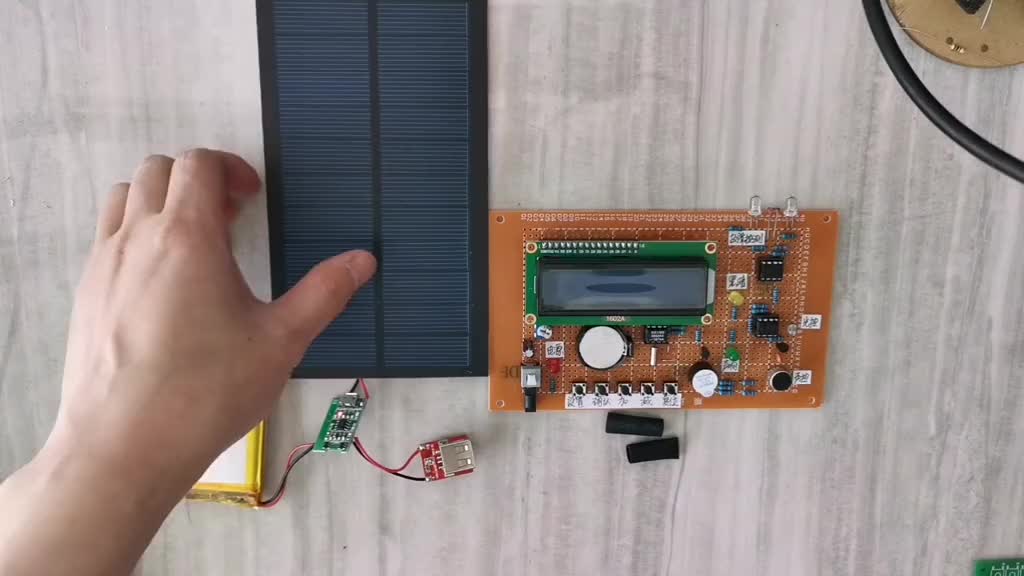太阳能电池板供电系统#单片机 