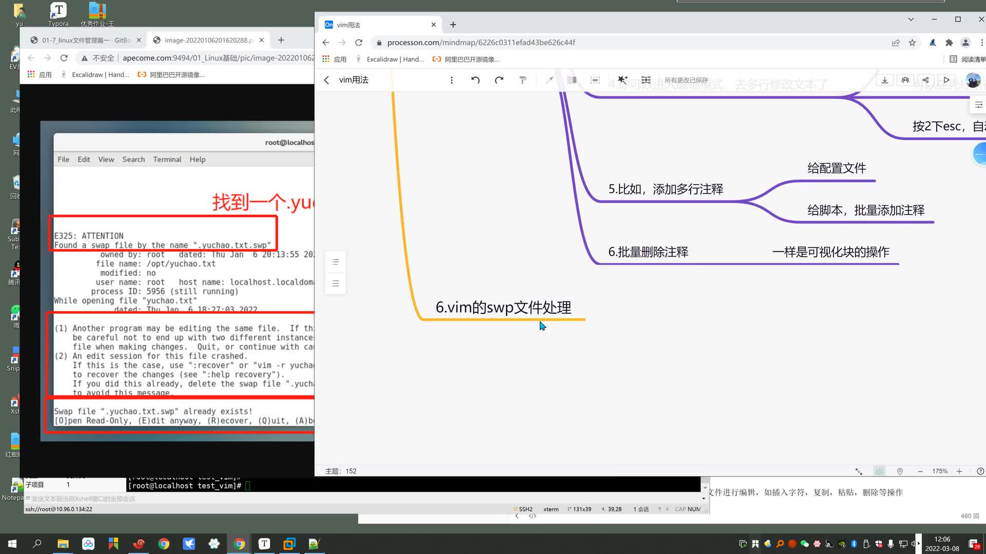 #硬聲創作季  07 Vim處理swp文件