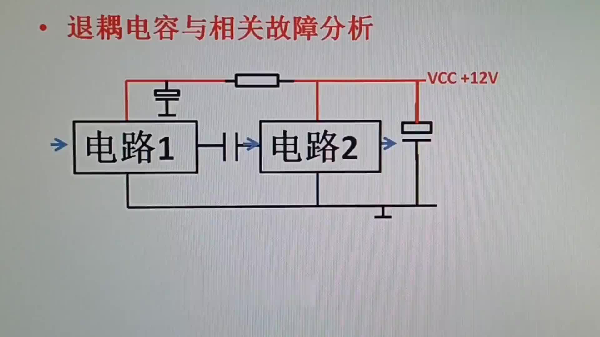 #硬声创作季  退耦电阻和退耦电容相关故障分析与处理，一理通百理用
