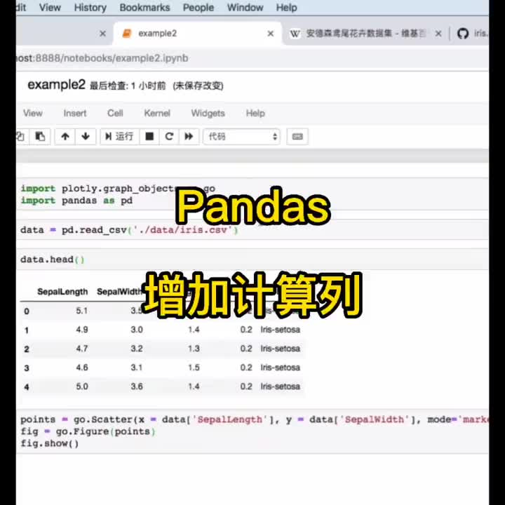 132 Py hon數(shù)據(jù)分析-Pandas增加計算列 轉(zhuǎn)載整理自B站-正月點燈籠