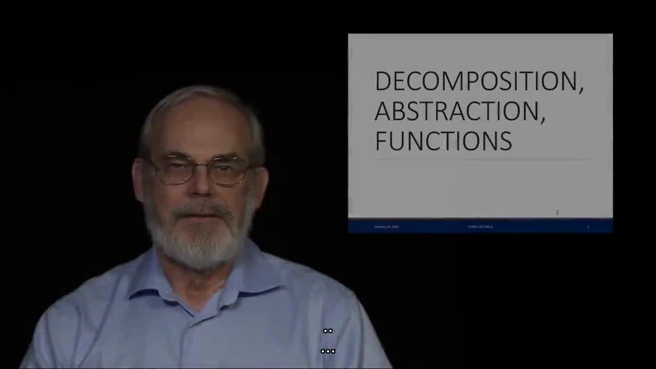 一套80节的Python教程-20. L4_S1.Decomposition and Abstraction