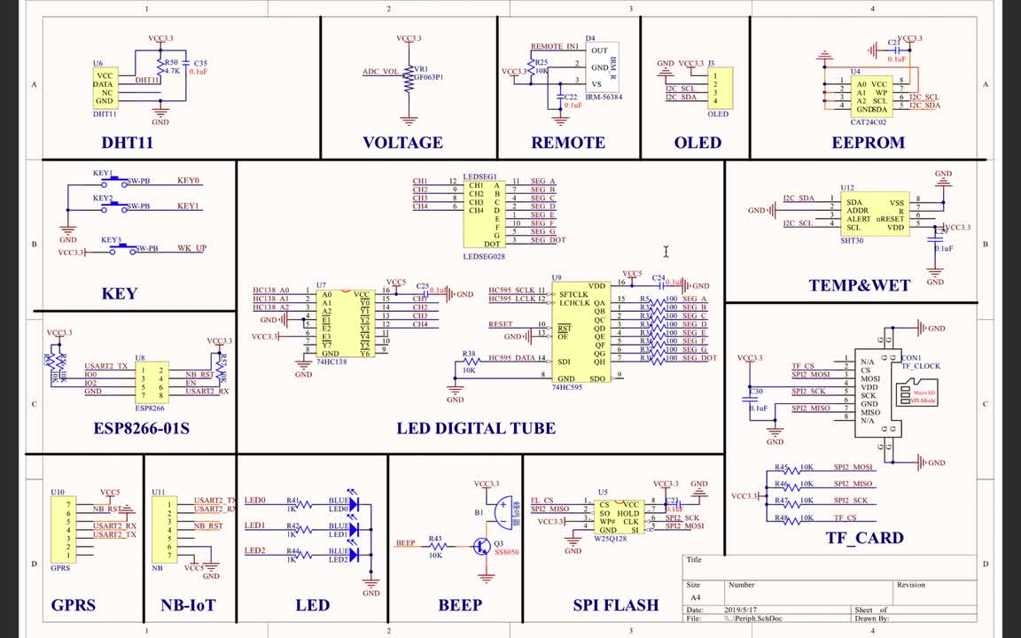 【STM32入门课程】22.数码管(电路图分析)  #硬声创作季  #STM32 