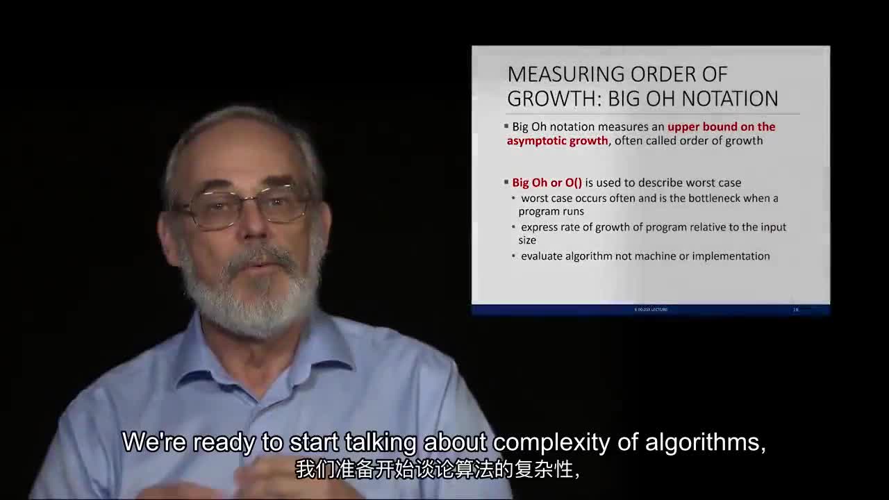 一套80節(jié)的Python教程-63. L11_S2.Big Oh Notation #硬聲創(chuàng)作季 