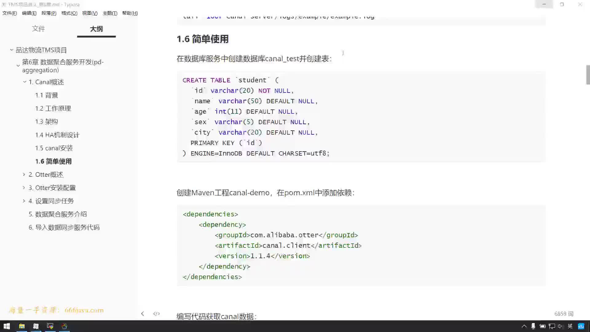 #硬聲創作季  08-canal簡單使用（編寫Java程序）